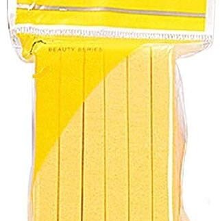 CETC Facial Cleaning Wash Puff Sponge 12 Stick Face Cleansing Pad Soft,Yellow, 30 Grams, Pack Of 1