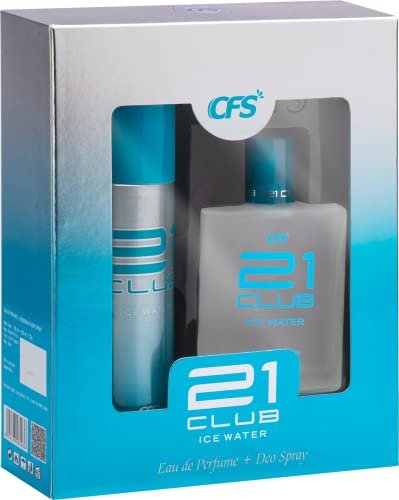 CFS CREATIVE FRAGRANCE SERIES 21 Club Ice Water Deodorant Body Spray & CFS 21 Club Ice Water Perfume Spray Combo For Men, 300ml – Mint, Jasmine, Sandalwood & Lavender CFS CREATIVE FRAGRANCE SERIES 21 Club Ice Water Deodorant Body Spray & CFS 21 Club Ice Water Perfume Spray Combo For Men, 300ml – Mint, Jasmine, Sandalwood & Lavender