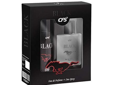 CFS CREATIVE FRAGRANCE SERIES Black 100Ml And Deodorant 200Ml Eau De Parfum (Edp) Long Lasting Perfume For Men And Women, Aromatic, Liquid