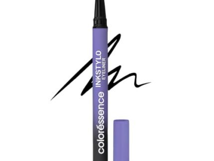COLORESSENCE Ink Stylo Sketch Pen Eyeliner, Black | Long Lasting | Quick Dry | Waterproof | Smudgeproof | Precision Tip | Rich Pigment