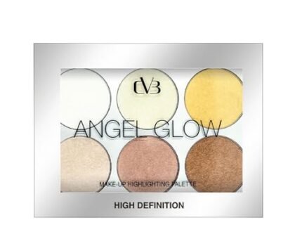 CVB Glow Kit Highlighter Palette C37 | 6-Shade Illuminating Makeup Palette for Radiant Glow & Shimmer Finish