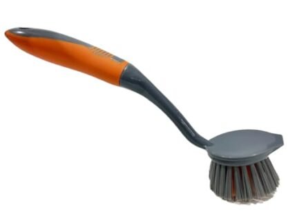 Chakaachak Sink Brush – Dish & Sink Cleaning Brush with Strong Nylon Bristles | Heavy Duty Kitchen Scrub Brush for Utensils & Surfaces | Effective Cleaning