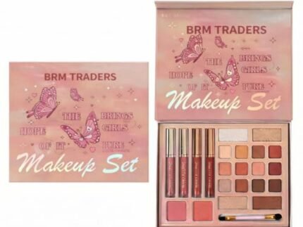 Combo Makeup Set | All-in-One Beauty Kit with Eyeshadow, Blush & Lip Color | Bridal & Festive Makeup