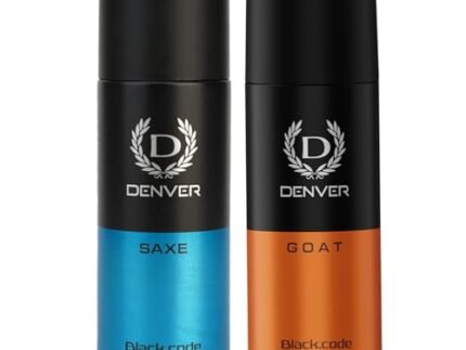 DENVER GOAT and Saxe Deo Body Spray – For Men (300 ml, Pack of 2)