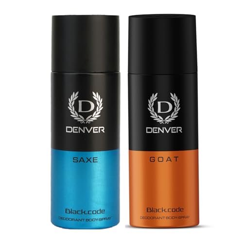 DENVER GOAT and Saxe Deo Body Spray – For Men (300 ml, Pack of 2) DENVER GOAT and Saxe Deo Body Spray – For Men (300 ml, Pack of 2)