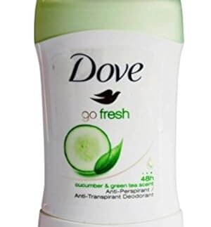 Dove Unisex Anti-Perspirant Deodorant Stick 40Ml (Cucumber & Green Tea)