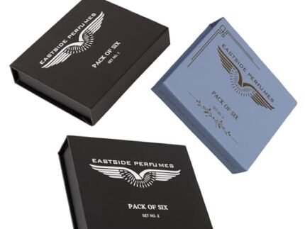 EASTSIDE PACK OF SIX SET No. 1, 2 and 3 Perfumes | 40% Concentrated | Long lasting 24 hrs on cloths | 6-8 hrs on skin | Extrait de Parfum | 18 Perfume Combo | Premium Fragrance Scent | Gift Sets