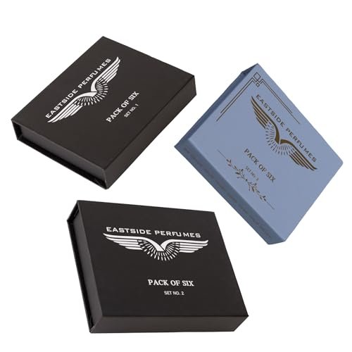 EASTSIDE PACK OF SIX SET No. 1, 2 and 3 Perfumes | 40% Concentrated | Long lasting 24 hrs on cloths | 6-8 hrs on skin | Extrait de Parfum | 18 Perfume Combo | Premium Fragrance Scent | Gift Sets EASTSIDE PACK OF SIX SET No. 1, 2 and 3 Perfumes | 40% Concentrated | Long lasting 24 hrs on cloths | 6-8 hrs on skin | Extrait de Parfum | 18 Perfume Combo | Premium Fragrance Scent | Gift Sets