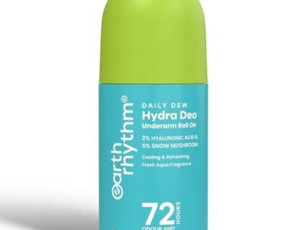 Earth Rhythm 2% HA Aqua Fresh Cooling Underarm Roll On No Aluminium No Paraben - Cooling Deo