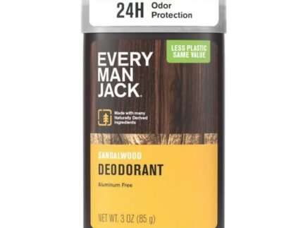 Every Man Jack Deodorant Sandalwood 3 Oz