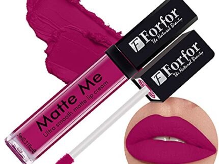 FORFOR® Forever Matte Liquid Matte Lip Color | Long Lasting | Waterproof (upto 12 hours Stay) (Fuchsia Pink)