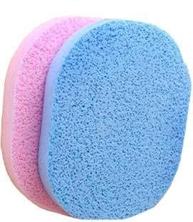 Face Cleaning Makeup Remover sponge Facial Sponges Soft Pad Puff for Women and Girls (Multi-color) (pack of 2)