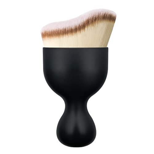 Falliny Foundation Makeup Brush, Flat Kabuki Travel Foundation Brush for Blending Liquid, Cream or Flawless Powder Cosmetics, Portable Face & Body Makeup Brush Falliny Foundation Makeup Brush, Flat Kabuki Travel Foundation Brush for Blending Liquid, Cream or Flawless Powder Cosmetics, Portable Face & Body Makeup Brush