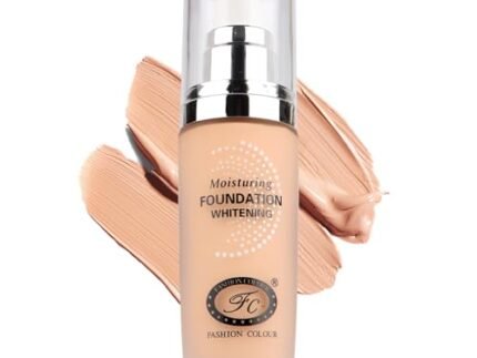 Fashion Colour Moisturing Foundation Whitening | Foundation For Dry Skin | Full Coverage Blendable | Normal to Oily Skin | (Sun Beige, 40ML)