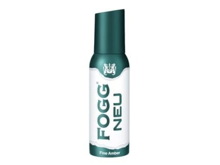 Fogg Neu Fine Amber|No Gas| Long Lasting Perfume Deodorant Spray for Men -120 ML