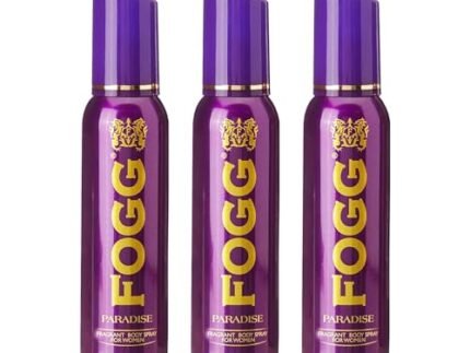 Fogg Paradise No Gas Deodorant for Women, Long-Lasting Perfume Body Spray, 3 x 150ml (Pack Of 3)
