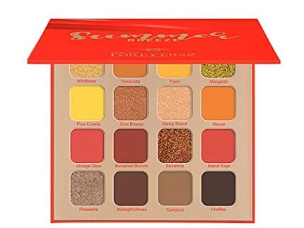 Forever52 Daily Life 16 Color Eyeshadow Palette Summer Breeze Long Lasting And Easy-To-Blend Multicolor Eye Makeup Palette With Flawless Matte Finish Look BRZ004