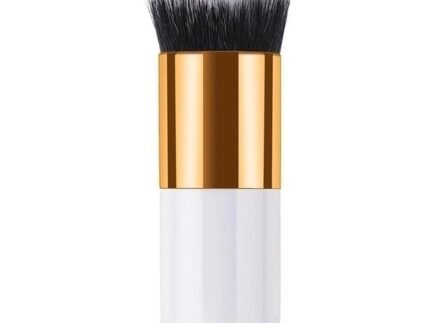 Foundation Makeup Brush | Makeup Brush Flawless Application for Liquid, Cream, and Powder Makeup Blending All-in-One Foundation Brush – Perfect for Liquid, Cream & Powder Makeup – Travel-Size, Soft Bristles for Smooth Coverage (Multicolor, 1, count)