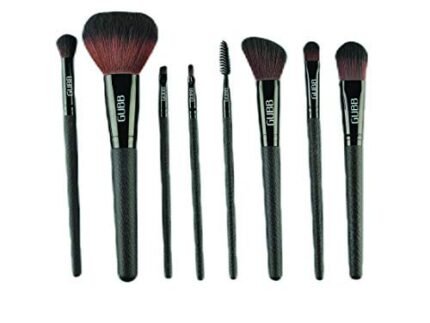 GUBB Makeup Brush Set Of 8 Makeup Brushes – Powder, Foundation, Flat Eyeshadow, Blush, Mascara, Eyeliner, Lip & Eyeshadow Blending Brush – High Definition Results With Fewer Simple Strokes