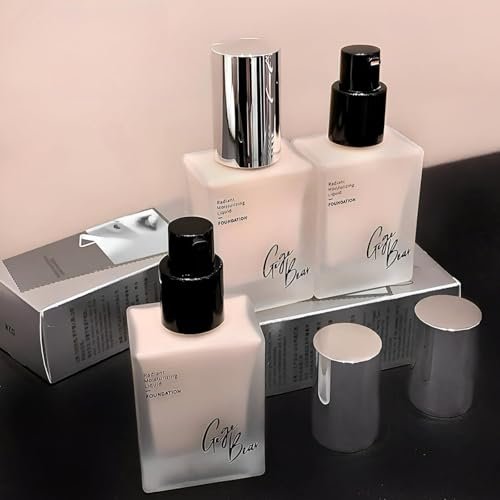 Gege Bear Radiant Moisturizing Soft Liquid Foundation | Available in 3 Shade Range | Buildable Coverage Serum Foundation | Luminous Dewy Finish | Weightless Full Coverage | Moisture-Lock Technology | Long-Wearing Comfort | Mess-Free Precision Pump | Seamless Blending For Women Girls (02#Shade, 30ml) Gege Bear Radiant Moisturizing Soft Liquid Foundation | Available in 3 Shade Range | Buildable Coverage Serum Foundation | Luminous Dewy Finish | Weightless Full Coverage | Moisture-Lock Technology | Long-Wearing Comfort | Mess-Free Precision Pump | Seamless Blending For Women Girls (02#Shade, 30ml)