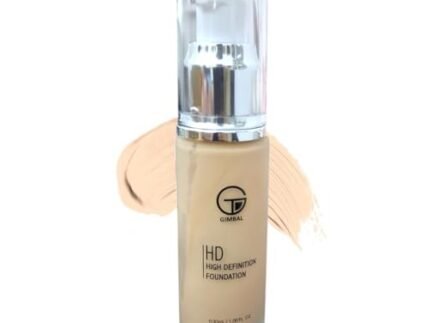 Gimbal Weightless HD High Definition Foundation | Liquid Makeup Natural illuminated For Bright Skin | Long-Lasting Flowless & Matte Finish for Dry to Normal Skin & Everyday Use | 30ml (White Ivory)
