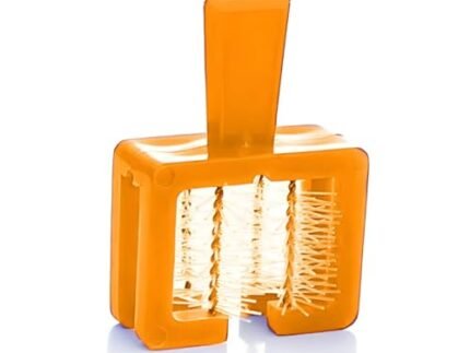 Hair Brush Comb Cleaner Dirt Remover – Anti-Skid Handle, Embedded Beauty Tool for Hairbrush Maintenance – Multipurpose, Portable, Multicolor – Pack of 1