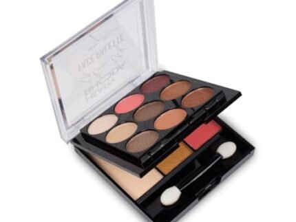 Hilary Rhoda Glow Up Face Palette | Face Palette with Blush, Highlighter, Face Powder & Eyeshadows | Highly Pigmented Face Palette | Available in 4 Variants | 20.6g (Shade 04)