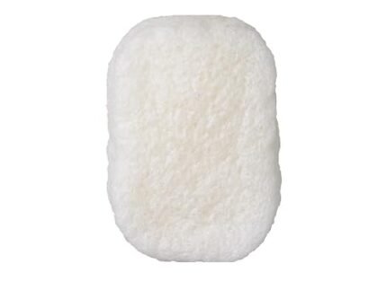 ILEM JAPAN Natural Konjac Body Sponge – Soft White Sponge for All Skin, Exfoliating, Gentle Japanese Skincare Tool for Bath & Shower | For Men & Women | Help Reduction of Fine lines & Wrinkles