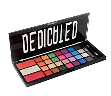 INCOLOR Dedicated Make Up Kit for Girls/Women with 28 Eyeshadow 2 Blusher and 1 Highlighter with Eye Shadow and Blusher Brush Applicator Makeup Palette, 100 Gram