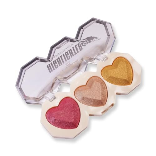 INDIA Heart Shape Highlighter Palette For Makeup | Ultra Blendable & Long Lasting | Blinding Glow (BBI-02-07-SHADE NO.02, 9G) INDIA Heart Shape Highlighter Palette For Makeup | Ultra Blendable & Long Lasting | Blinding Glow (BBI-02-07-SHADE NO.02, 9G)
