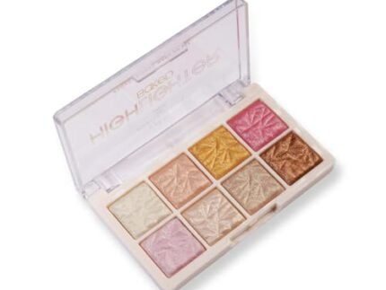 INDIA Multicolor 8 Colour Highlighter Baked Palette Highly Pigmented and Blendable | Matte Finish | Perfect Makeup with Radiant, Buildable Shades 10.8g (BBI-02-04 SHADE NO.2, 10.8G)