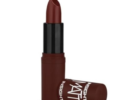 INSIGHT Matte Lipstick | Soft Matte Finish | Highly Pigmented Formula | Ultra Creamy | Intense Color Payoff | Fade-Proof Lipstick | BON BON-4.2g