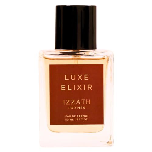 IZZATH Luxe Elixir Eau De Parfum 50ml | Luxury Men’s Perfume with Chestnut, Sugar, Sage, Lavender, Vanilla & Smoke | Elegant Gift for Him IZZATH Luxe Elixir Eau De Parfum 50ml | Luxury Men’s Perfume with Chestnut, Sugar, Sage, Lavender, Vanilla & Smoke | Elegant Gift for Him