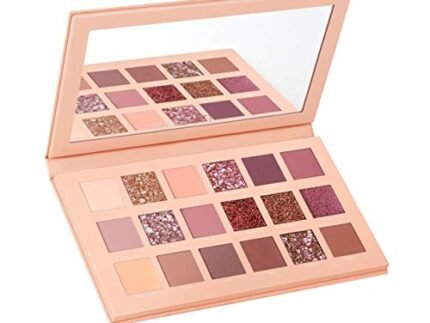 JAF Eyeshadow Palette Cosmetic Powder Makeup for Girls/Women (18 Colours) Multicolor Matte & Shimmery Finish