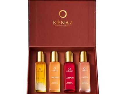KENAZ Women Parfum Gift Set | Better the EDP, EDT, EDC | 4 bottles x 20ml Perfumes | Luxury Long Lasting Floral & Fruity Scents | (Fortuna, Twilight, La Beaute, Bahiya Bayda) | Dubai crafted | IFRA Certified
