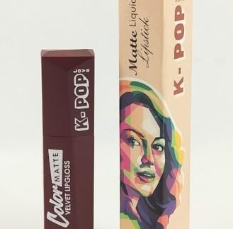 KPOPLOVE Forever Matte Lip Colour, Intense Matte Finish All Day (COCOA)