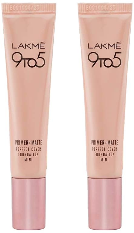 LAKMÉ 9-5 P+M Fdn Warm Beige Liquid Foundation, Full Coverage, Matte Finish, For Normal Skin Type, 15Ml & LAKMÉ 9-5 P+M Fdn Nutrl Mdium 15Ml, Full Coverage, Matte Finish, Lotion, Normal Skin LAKMÉ 9-5 P+M Fdn Warm Beige Liquid Foundation, Full Coverage, Matte Finish, For Normal Skin Type, 15Ml & LAKMÉ 9-5 P+M Fdn Nutrl Mdium 15Ml, Full Coverage, Matte Finish, Lotion, Normal Skin