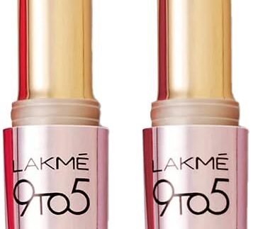 LAKMÉ 9To5 Primer + Matte Lip Color Pink Rose 3.6 G & 9To5 Primer + Matte Lip Color Cherry Chic 3.6 G