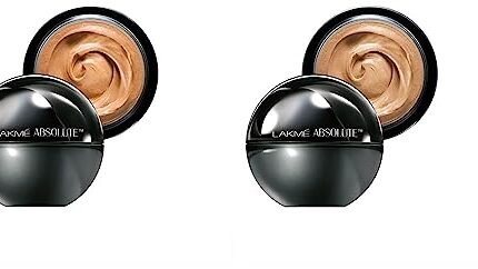 LAKMÉ Absolute Skin Natural Mousse, Rose Fair & Absolute Skin Natural Mousse, Golden Light (Pack of 2)