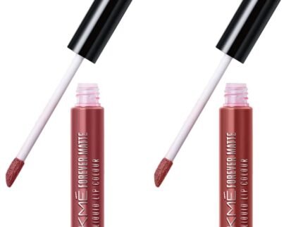 LAKMÉ Forever Matte Liquid Lip 39 Mauve Petal & LAKMÉ Forever Matte Liquid Lip 36 Nude Charm