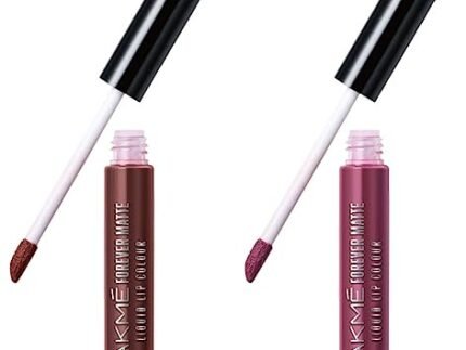 LAKMÉ Forever Matte Liquid Lip Colour, Mauve Ecstasy, 5.6 Ml & Lakme Forever Matte Liquid Lip Colour, Brown Espresso, 5.6 Ml