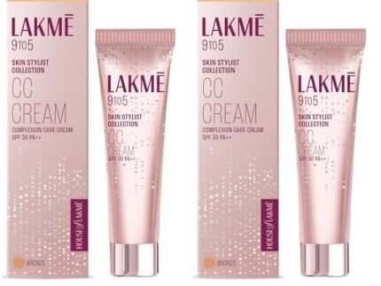 LAKMÉ Natural Cc Found Cream With Spf30 Pa++ – Bronze |Enriched With 3% Niacinamide | Conceals Dark Spots| Brightens Skin |Lightweight Moisturizer + Foundation For All Skin Types |30G, 1 Count