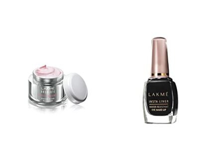 LAKMÉ Perfect Radiance Fairness Matte Day Cream 50 G & Insta Eye Liner, Black, 9Ml