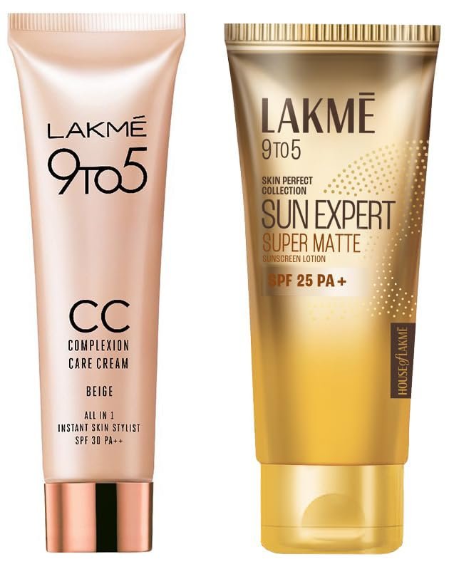 LAKMÉ Pond’s Light Moisturizer & Lakme 9 To 5 Cc Cream Mini Combo LAKMÉ Pond’s Light Moisturizer & Lakme 9 To 5 Cc Cream Mini Combo