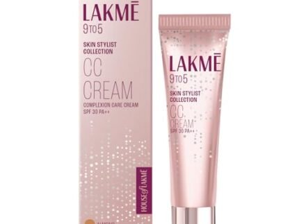 Lakme 9 to 5 CC Cream Almond with 3% Niacinamide Complex SPF30 PA++ | 90% lightweight moisturizing cream for Care & 10% Foundation for Care |Conceals Dark Spots| Brightens Skin |30 g