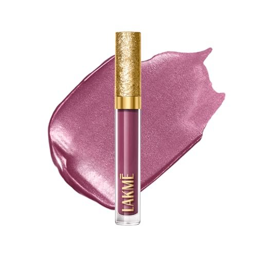 Lakme Be-Jewel Shimmer Lip Liquid with Ceramides, Luminous Matte Finish, Waterproof – 501 Rose Quartz 3.5ml Lakme Be-Jewel Shimmer Lip Liquid with Ceramides, Luminous Matte Finish, Waterproof – 501 Rose Quartz 3.5ml