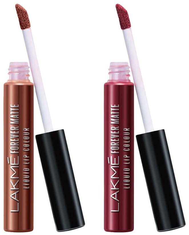 Lakmé Lip Color Red Sangria,Nude Twist (Matte) Lakmé Lip Color Red Sangria,Nude Twist (Matte)