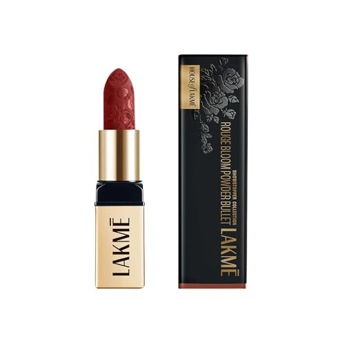 Lakme Rouge Bloom Powder Matte Bullet Brick Bloom 210-4gm Lakme Rouge Bloom Powder Matte Bullet Brick Bloom 210-4gm