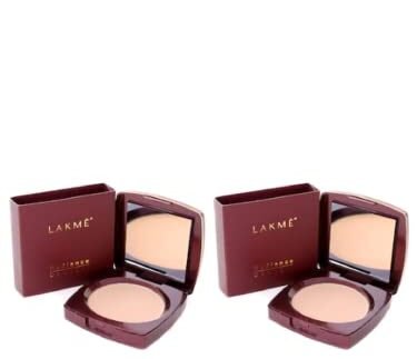 Lakme Set of 2 Radiance Compact Natural Coral