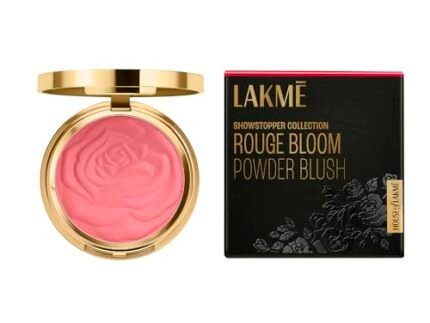 Lakme Showstopper Collection Rouge Bloom Powder Blush Pink Blossom -12g